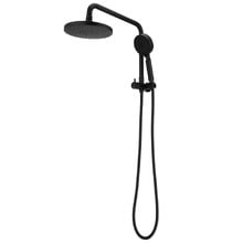 Euro 200mm 4 Function Short Twin Shower